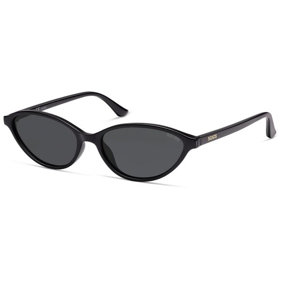Polarized Oval Sunglasses Lightweight Retro 90s Chic Sunnies main image 4